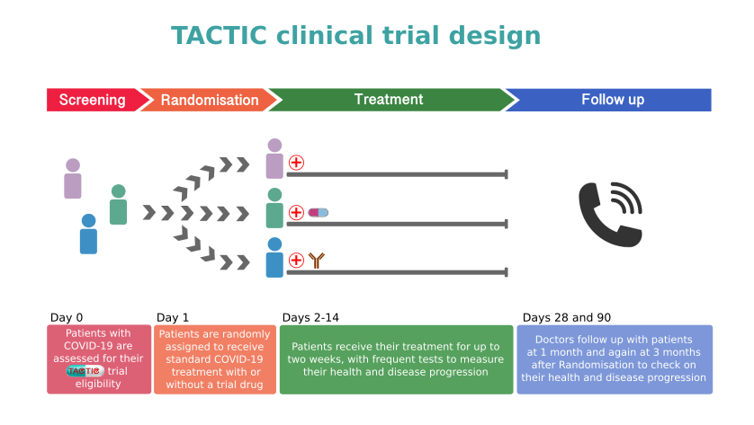TACTIC clinical trial design